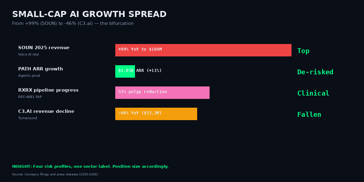 Small-cap AI growth spread